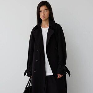 Oak+Fort Oversized Trench Coat Size Medium